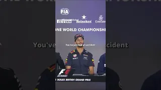 Daniel Ricciardo press conference funny moment