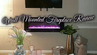 Unboxing & Installing • Wall Mounted Fireplace