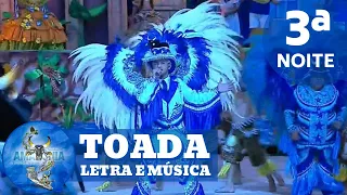 TOADA LETRA E MÚSICA "VIVA A CULTURA POPULAR" 3 NOITE - Festival de Parintins 2022