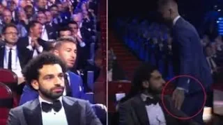 Mohamed Salah's brutal reaction to Sergio Ramos winning UEFA Defender of the Year 😱