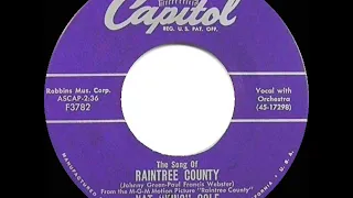 1957 HITS ARCHIVE: (The Song Of) Raintree County - Nat King Cole