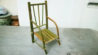 How to make a beautiful chair from bamboo at home - Bamboo Furniture