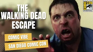 The Walking Dead Escape Obstacle Course at San Diego Comic Con | Immersive Experience | Comic Vibe