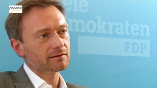 Interview mit Christian Lindner, FDP-Spitzenkandidat für NRW