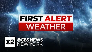 Storms blow through NYC Thursday morning