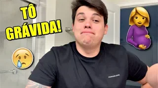 CONTEI PRO MEU NAMORADO QUE ESTOU GRÁVIDA! ELE CHOROU  ( A TROLLAGEM MAIS DIFÍCIL )