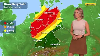 Es geht los! So zieht die Unwetterfront