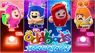 Oddbods Newt 🎶 Oddbods Pogo Santa 🎶 Oddbods Fuse 🎶 Oddbods Slick 🎶 Who Will Win?