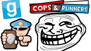 Garry's Mod COPS AND RUNNERS! | TROLLING THE WARDEN! (6) | W/ Wade, Bob & Markiplier