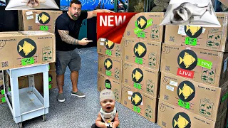 *UNBOXING 22 BOXES OF LIVE FISH! Where DID they come FROM????