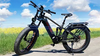 DUKAWEY SILVERTIP 8 | 1000 WATT FULLY Fatbike | ERSTER EINDRUCK