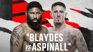 UFC LONDON LIVE BLAYDES VS ASPINALL LIVESTREAM FULL FIGHT NIGHT COMPANION & PLAY BY PLAY