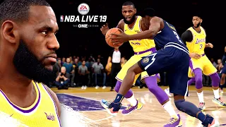 Playing NBA LIVE 19 NEXT GEN MyCareer And It's BETTER Than I Remembered!