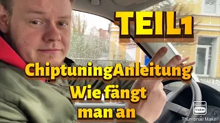 Chiptuning - Software auslesen, Chiptuning wie fange ich an, Autotunertool