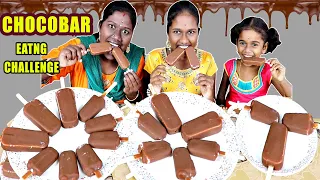 ARUN CHOCOBAR MINI FLAVOURED ICE CREAM EATING CHALLENGE IN TAMIL FOODIES DIVYA VS ANUSHYA, KEERTHANA