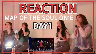 [Eng][Reaction] BTS MAP OF THE SOUL ON:E DAY1 Army Reaction/ 맵 오브 더 소울 콘서트 DAY1 VLOG