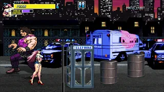 Final Fight Heroes (OpenBOR) - Gameplay com Poison