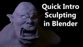 Blender sculpting | quick start