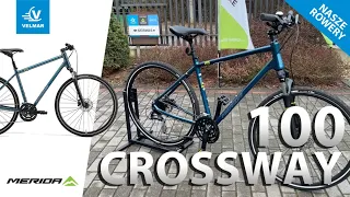 ROWER MERIDA CROSSWAY 100 TEAL BLUE