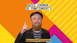 Aktives Zuhören – 4 Tipps, wie ihr gute Gespräche führt | #gesundesmiteinander | DAK-Gesundheit