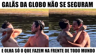 Galãs da Globo não se seguram e olha só o que fazem na frente de todo mundo