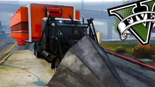 GTA V ONLINE: JUNTEI CENTRO DE OPERAÇÕES MÓVEL COM CAMINHÃO COM BICO! FICOU OP