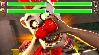 [SFM FNAF] FNaF McDonald's Counter Jumpscares With Healthbars!