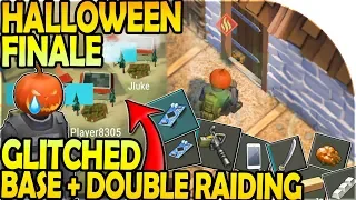 DOUBLE RAIDING BASES (GLITCHED BASE) - FINALE HALLOWEEN - Last Day on Earth Survival Update 1.10.1