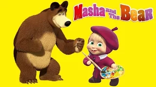 Masha and The Bear (Маша и медведь) Fantastic Room Decoration & Painting Game for Little Kids