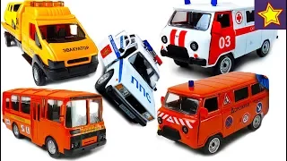 Машинки Автотайм Сборник лучших серий с историями Cars Toys for kids