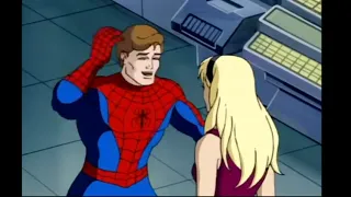 Gwen Stacy in spider-man the animated series