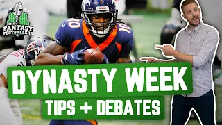 Fantasy Football 2021 - Dynasty Week Kickoff! Dynasty Tips, Debates, Old Guys Who Can Help - Ep 1052