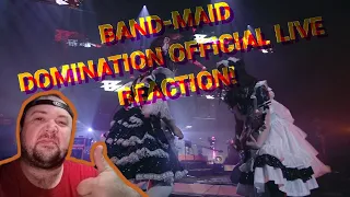 BAND MAID//DOMINATION (OFFICIAL LIVE)//REACTION!