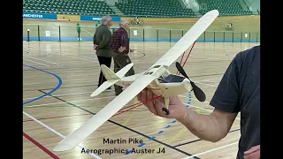 Free Flight Scale at the Manchester Velodrome, NW Gala, Feb 2024