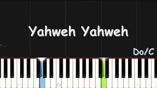 Gael Music - Yahweh Yahweh | EASY PIANO TUTORIAL BY Extreme Midi