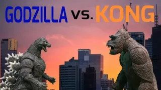 GODZILLA VS. KONG (Stop motion animation)