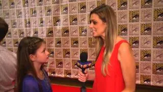 Mackenzie Foy Talks 'Breaking Dawn Part 2' at Comic-Con