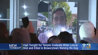 Family, Friends Hold Vigil For Man Killed While Walking Dog In Brewerytown