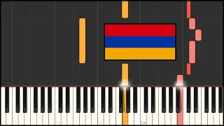 Armenia National Anthem - Mer Hajrenik (Piano Tutorial)