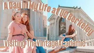 A Day in My Life at UC Berkeley Visiting TheVintageAcademic | PhD Student California Travel Vlog