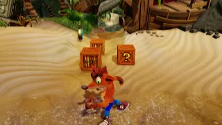 Crash Bandicoot N Sane Trilogy - N Sanity Beach 100% Playthrough (PS4 Pro)