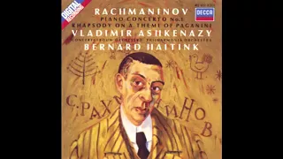 RACHMANINOV: Piano Concerto No. 1 F sharp minor op. 1 / Ashkenazy·Haitink·Concertgebouw Orchestra