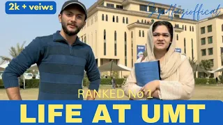 Life At UMT 💫 | Hidden Secret About University of Management and Technology Lahore | New Student's