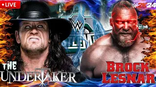 The Undertaker vs Brock Lesnar wwe wrestlemania #wwe #romanreigns  | WWE 2k23 Gameplay - Smart Murga