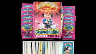 Garbage Pail Kids Sticker Cards Series 1 1985 Complete Set Every Card Front & Back WHAT'S THE STORY?