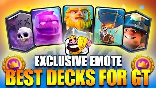 Best Decks for the season 16 GLOBAL TOURNAMENT!