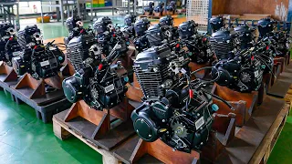 Mass Production of Motorcycle Manufacturing Process / 機車製造過程: 哈特佛小雲豹 - Taiwan Motorbike Factory