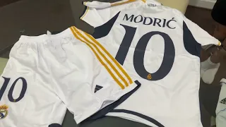 gogoalshop Real Madrid home jersey family unboxing review