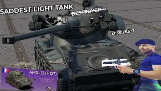 The Amx-13 HOT is the Saddest Light Tank in War Thunder Mobile