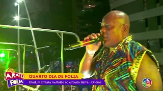 Olodum embala a multidão ao clássicos da MPB no Carnaval da Ondina